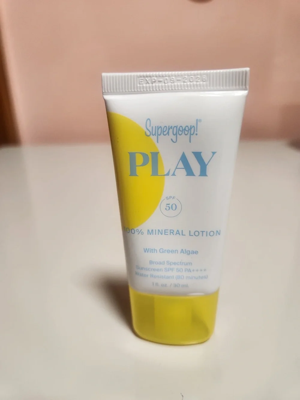 Supergoop! PLAY 100% Mineral Lotion SPF 30 - White & Yellow